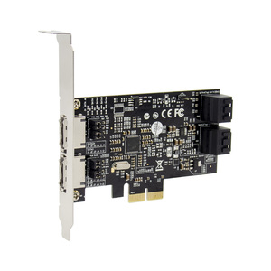 Carte <span class=keywords><strong>RAID</strong></span> SUNWEIT ST54 PCIe <span class=keywords><strong>X2</strong></span> 88SE9230 2-eSATA & 4-SATA Gen3 - Product Image 3