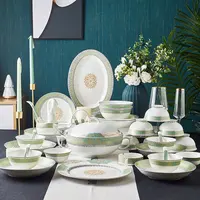 Colorful Ceramic Tableware, Porcelain Plates, Dinner Sets
