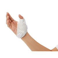 Attelle de doigt imperméable, légère et respirante avec fermeture auto-agrippante, certifiée ISO13485, attelles de fracture en thermoplastique