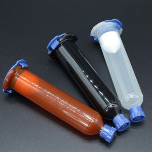 Yeni abd tarzı 3cc/5cc/10cc/30cc/55cc endüstriyel 4 parça Set plastik dağıtım şırınga varil - Product Image 3