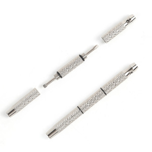 Eyeglass Screwdriver <b>Mini</b> Knurled Flat Head Bit Repair Tool For Nose Pad Adjustment And Eyewear Maintenance - Product Image 3