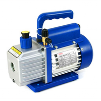 Kit de réfrigération A/C Pompe à vide d'air 4CFM R134a R410A R22 Manomètre détecteur de fuite Outils A/C pour le service de climatisation