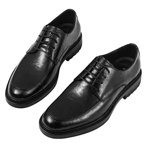 Factory Outlet italien de haute qualité Hombre en cuir véritable affaires chaussures habillées formelles hommes Oxford Derby chaussures