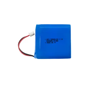 Bateria para ferramentas elétricas de alta capacidade com UFX 105050-3S 3000mAh 11.1V Bateria recarregável