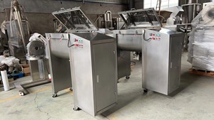 Mezcladora Horizontal de Tornillo de Acero Inoxidable Automática de Alta Eficiencia con Bomba para Mezclar Alimentos Secos y Especias en Polvo - Product Image 4