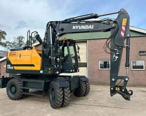 Pelle sur pneus Hyundai HW140A à haut rendement Original Japon Multifonctionnel Bon état Utilisé Hyundai 60w 120w 210w 150 Vente - Product Image 1