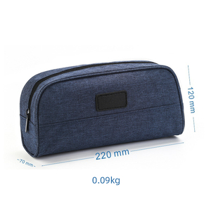 BSCI <span class=keywords><strong>vente</strong></span> directe d'usine <span class=keywords><strong>voyage</strong></span> pour hommes pour trousse de toilette conception personnalisée marque privée sac de maquillage fermeture éclair beauté quotidien personnalisé - Product Image 5