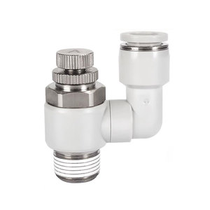 Connecteur pneumatique série PSS4-M5/PSS6-01/02/PSS8/10/12-01/02/03/04 en acier inoxydable universel pour cylindre - Product Image 1