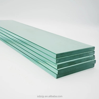 Verre trempé respectueux de l'environnement (épaisseur allant de 3 mm à 12 mm) convient aux murs-rideaux modernes, industriels