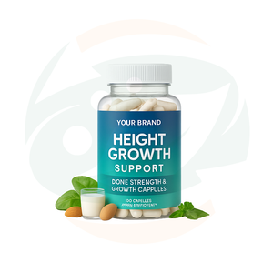 Nhà máy cung cấp OEM nóng bán Chiều cao tăng trưởng hỗ trợ viên nang cho sức mạnh xương có được talle Chiều cao tăng trưởng tối đa với canxi - Product Image 1