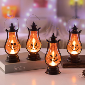 Lanterna di <span class=keywords><strong>zucca</strong></span> di Halloween luce notturna da <span class=keywords><strong>Bar</strong></span> casa stregata decorazione spaventosa scena Festival di scena - Product Image 1