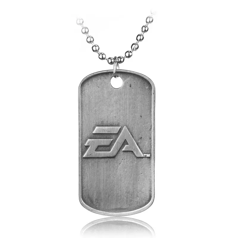 Customized Metal Accessories Stainless Steel Dog Tag Clothing Decoration Chain