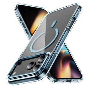 Funda Ultra Transparente Antihuellas y Antigolpes para iPhone 17Air, Delgada, de Acrílico y PC, Magnética y Transparente - Product Image 1