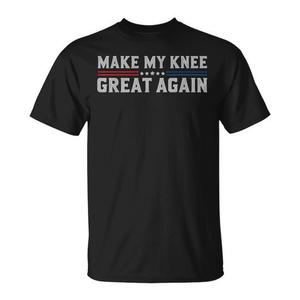 T-shirt « Make My Knee Great Again », soutien à la récupération, cadeau amusant - Product Image 1