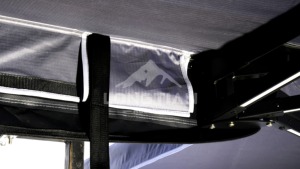 Auvent de voiture XL 270 degrés à double poteau, semi-éclairé par LED, en Oxford 600D et PVC 1000G, avec pied réglable en forme de pignon de prune, 2M 2.5M, 8 couleurs, OEM, imperméable - Product Image 5