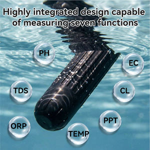 <span class=keywords><strong>Testeur</strong></span> <span class=keywords><strong>automatique</strong></span> de qualité de l'eau Lonn AM8.0pro pour <span class=keywords><strong>piscine</strong></span>, détection du <span class=keywords><strong>pH</strong></span>, de la température, du TDS et de la conductivité électrique - Product Image 2