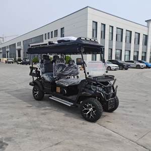 Carrito de golf eléctrico de alta gama con energía solar, 4+2 plazas, todoterreno - Product Image 5