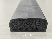 Bande d'étanchéité en mousse EPDM à cellules fermées pour les joints d'interface aluminium-verre