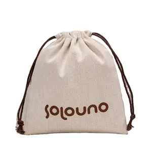 Tùy chỉnh của riêng bạn mua sắm túi vải cotton dây kéo túi đa chức năng trống calico Shopper túi với logo in