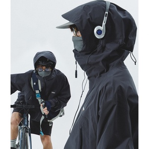 <b>Men</b> Spring Autumn <b>Lightweight</b> Waterproof Anorak Windbreaker Outdoor Hiking <b>Jackets</b> Coats UK for Cycling Outdoor Activities - Product Image 5