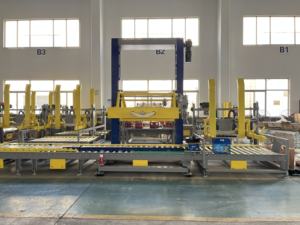 เครื่องจัดเรียงพาเลทอัตโนมัติสำหรับขวด กระป๋อง กล่อง และถัง - Product Image 6