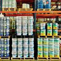 Revêtement liquide polyuréthane bicomposant PU, modèle PU Vietnam, haute qualité, usage intensif, marque Noroo-Nanpao, application par pulvérisation/peinture au pinceau
