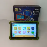 جهاز لوحي لتعليم الأطفال يعمل بنظام التشغيل Android 7 بوصة بتردد 1.3 جيجا هرتز ومعالج رباعي النواة ووحدة معالجة مركزية MTK6582 وجهاز لوحي تعليمي للأطفال