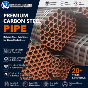 ท่อเหล็กคาร์บอนเคลือบ 3PE แบบ Cold Drawn API 5L Gr.B A53 Gr.B ขนาด 48.3 มม. หนา 5 มม. Sch120 GB T8163 สำหรับอุปกรณ์แปรรูป - Product Image 1
