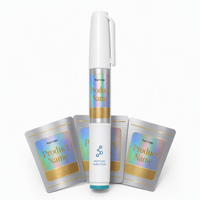 Étiquettes en vinyle imperméables personnalisées pour petits flacons en verre de laboratoire 3ml 5ml 10ml, autocollants adhésifs pour flacons de peptides