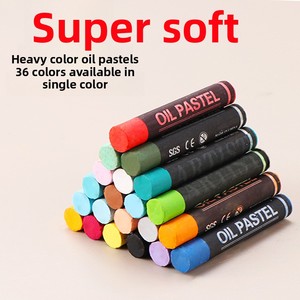 Crayón Monocromático Grueso de Color Blanco Intenso <span class=keywords><strong>Caino</strong></span> Rich Colors, Pastel al Óleo Suave y de Alta Densidad para Pintura en Estudio Infantil - Product Image 4