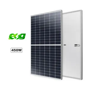 ESG Hot sale EU Standard solar panel 450w 460w 470w 480w pv solar panel dual glass solar panel