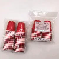 Cangkir Mini Plastik PS Sekali Pakai 2oz Ramah Lingkungan Bebas BPA Tahan Lama dengan Desain Bertingkat Logo Kustom untuk Pesta Modern & Penggunaan Sehari-hari