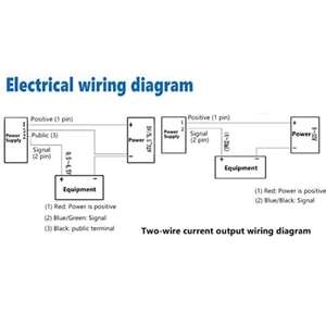 DC5V 1/8NPT 圧力 30/100/150/200/300/500 psi トランスデューサー トランスミッター センサー ステンレス鋼 オイル エア 水 - Product Image 6