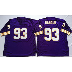 VEELFF cucito su misura da uomo Randy muss <span class=keywords><strong>Cris</strong></span>_Carter Vintage tutto cucito maglia del passato Legacy giocatore di Football americano - Product Image 4