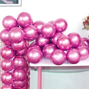 Globos de Látex Cromados Ecológicos de 12 Pulgadas al por Mayor para Decoraciones de Cumpleaños, Bodas, San Valentín, Día de la Madre y Graduaciones - Product Image 1