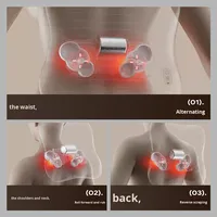 Coussin de Massage Rechargeable entièrement automatique pétrissant complet pour le corps dos taille colonne cervicale lombaire même Style coussin pour