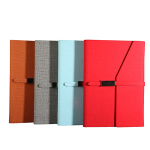 Commande en gros : Carnet A5 à couverture en cuir avec reliure cousue, pages vierges et lignées, 100 pages, pour la planification quotidienne, l'écriture et le dessin - Product Image 3