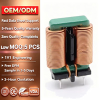 Filtro Electromagnético de Alta Frecuencia, Inversor, Bobina de Aire, Inductor de Cable Plano, Alta Corriente, DCR Ultrabajo, Alta Disipación de Calor