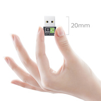 MINI émetteur récepteur de signal réseau wifi 5G RTL8811 chipset 600mbps wifi adaptateur usb carte réseau usb double bande pour ordinateur portable