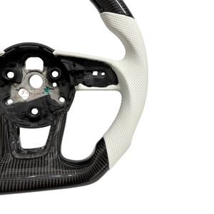 Volant personnalisé pour <span class=keywords><strong>Audi</strong></span> A4 B9 A4L RS4 A5 S5 S6 F5 SQ5 FY A3 S3 Q7 Q8 4M A8 D5 TT 8S A6 <span class=keywords><strong>A7</strong></span> C8 Volant en fibre de carbone - Product Image 6