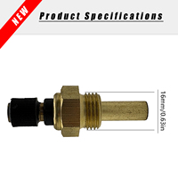 Pièces détachées pour excavatrice Sunward, capteur de température de l'eau de haute qualité avec garantie d'un an pour SWE210, moteur Yanmar 4TNV98