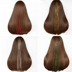 S230 Hair Pix Wet Color Point Pearl 10 Hair Pies Herramientas para extensiones de cabello - Product Image 1