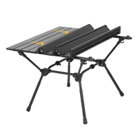 Table de camping pliable ultra-légère en aluminium, moderne, portable, de haute qualité, OEM, pour l'extérieur