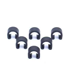 30 Piezas de Abrazaderas de Plástico Tipo C para Cables de Freno y Mangueras Hidráulicas, Organizador de Clips en Forma de U, Abrazadera de Presión Tipo C de Plástico RISK - Product Image 1