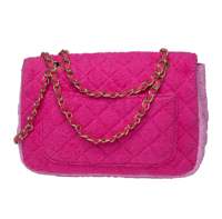 Sac bandoulière matelassé en tissu éponge 2026 pour femme, avec chaîne dorée, style de luxe, sac à main pour le quotidien et les soirées