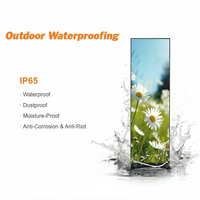 Pantalla LED Plegable para Carteles P1.8, Módulo de Pantalla Digital Inteligente Móvil para Publicidad en Video, para Centros Comerciales, Interior/Exterior 5