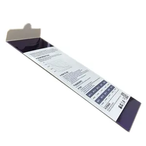 Benutzer definierte Falt-Luxus-Folien verpackung Medizinische Silikon folien Papier boxen Umschlag verpackung