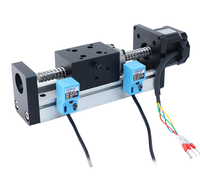 Module linéaire à vis à billes de précision CNC Hpv15 avec moteur pas à pas, vis à billes, actionneur linéaire, guide linéaire industriel