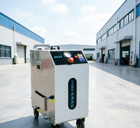 Machine de nettoyage à glace sèche efficace de 500 W avec jet de sablage de glace sécurisé pour le lavage des pièces aérospatiales