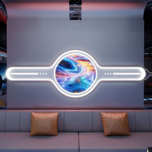 定制无限镜面玻璃装饰墙，适用于夜总会、KTV酒吧、酒廊、俱乐部装饰、现代壁挂装饰 - Product Image 3